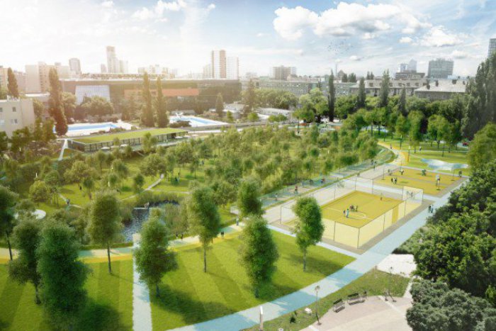 Ilustračný obrázok k článku Výstavba športparku Jama má začať v auguste, stáť by mala milión eur