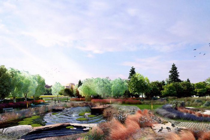 Ilustračný obrázok k článku V Ružinove vyrastie inovatívny park so včelími rodinami a jedlým lesom