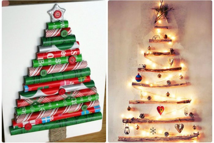 Ilustračný obrázok k článku Omrzeli vás už smreky, jedle a borovice? Vytvorte si netradičný vianočný stromček!
