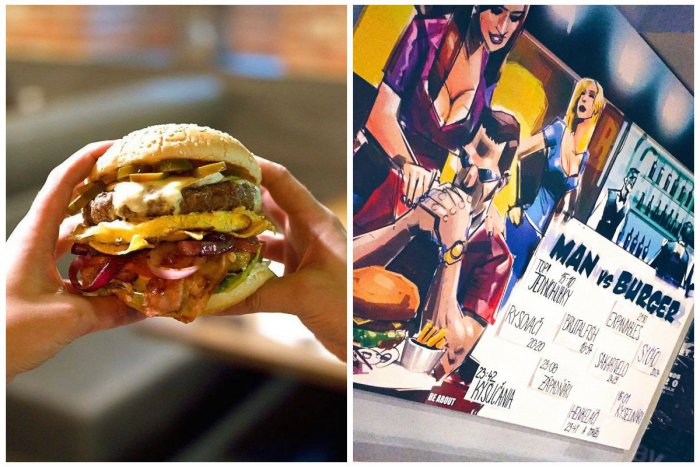 Ilustračný obrázok k článku Dokážeš s partiou kamarátov zjesť 10 burgerov do hodiny? Ak áno, máš ich zadarmo!