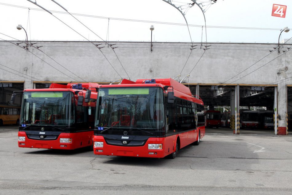 Nové trolejbusy v Bratislave