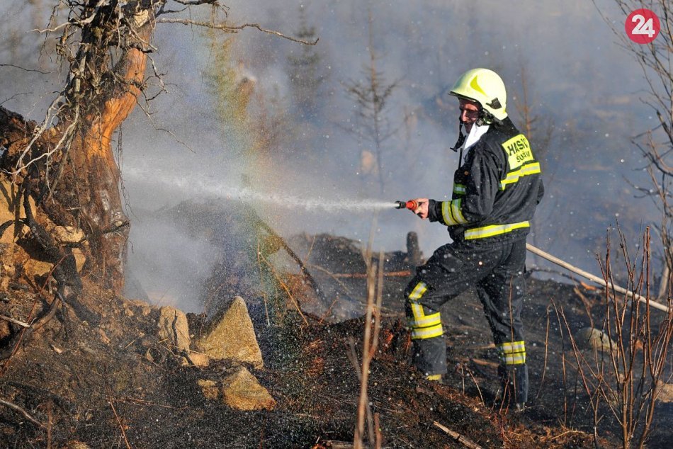 Ilustračný obrázok k článku V lesoch nad Bratislavou horí! Požiar v ťažko dostupnom teréne komplikuje vietor