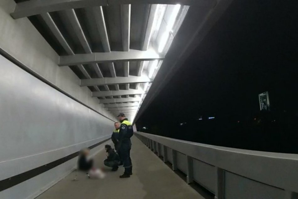 Ilustračný obrázok k článku Mladá žena chcela spáchať SAMOVRAŽDU: Pred skokom z mosta jej zabránili policajti, FOTO