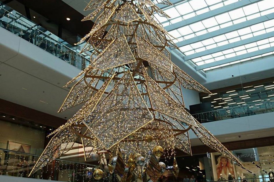 Vianočné stromčeky v Bratislave (2017)