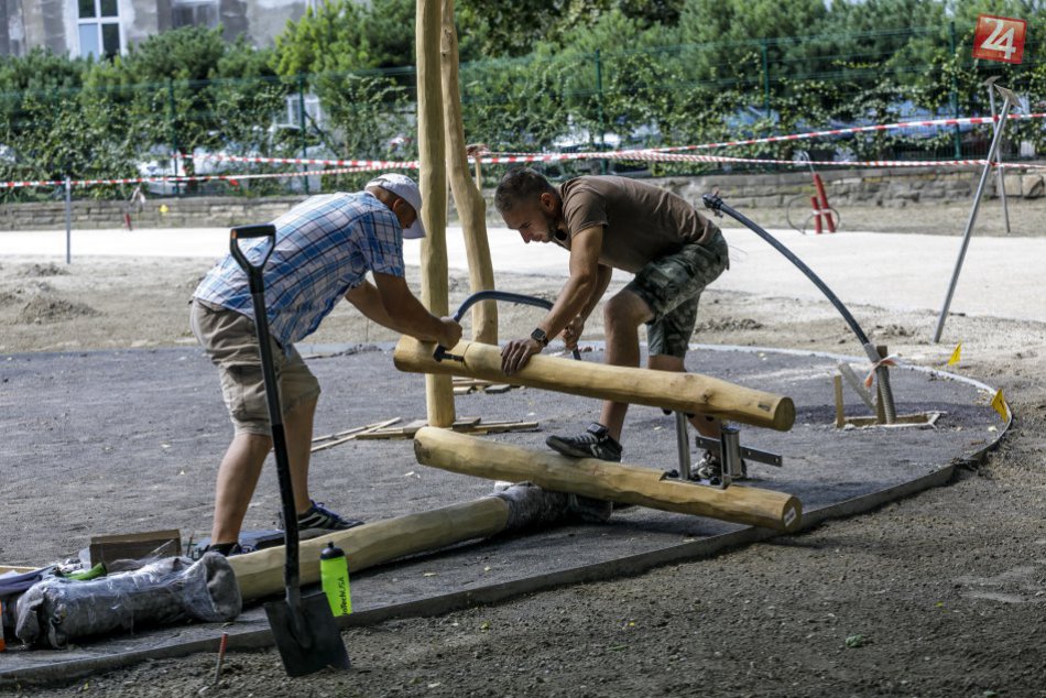Revitalizácia Landererovho parku v Bratislave - finálna fáza