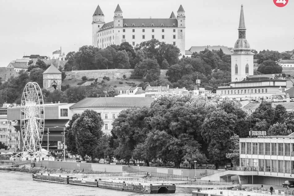Zvýšená hladina Dunaja, 5.8.2020